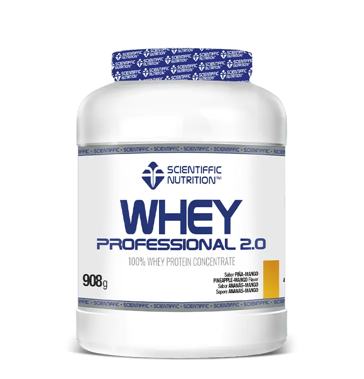 Scientiffic Nutrition Whey Professional 2.0 Piña-Mano, 908 g