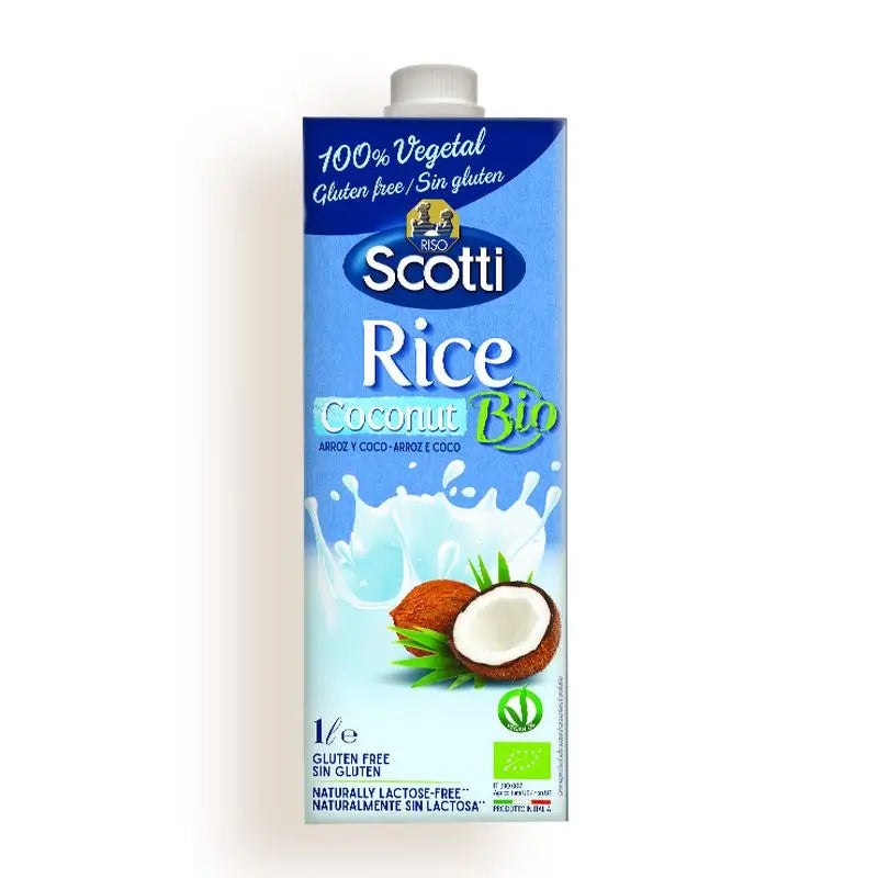 Scotti Bebida Vegetal De Arroz Y Coco 1L. Bio Sg Vegan**