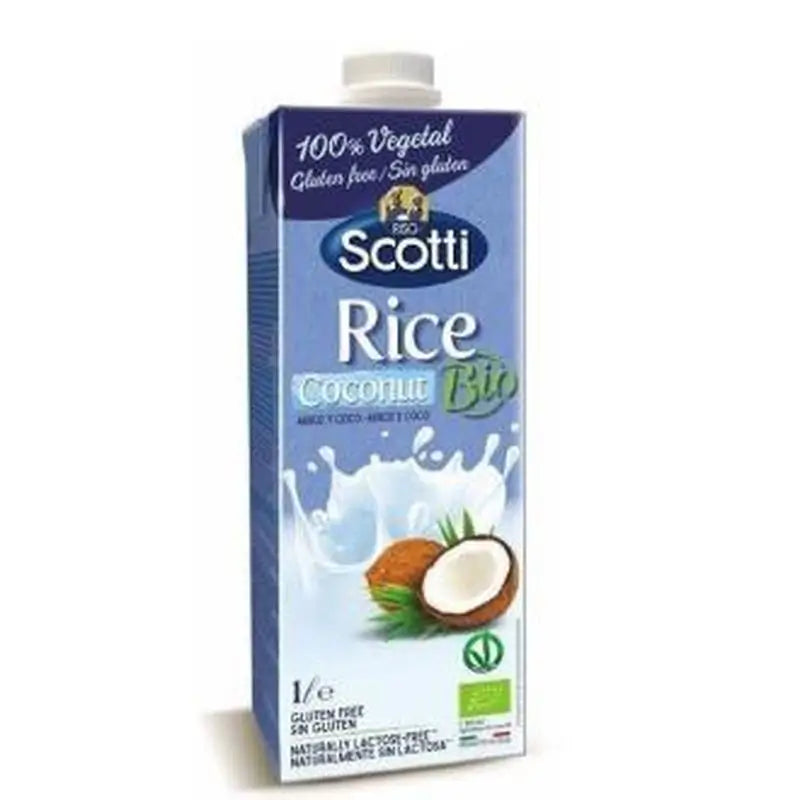 Scotti Bebida Vegetal De Arroz Y Coco 1L. Bio Sg Vegan** 