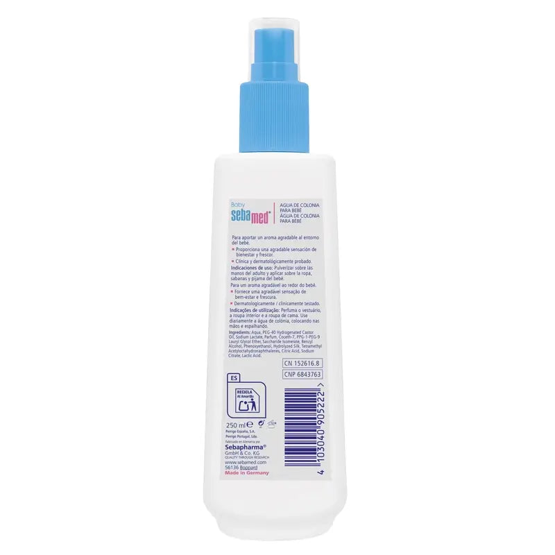 SEBAMED Baby Agua de Colonia Sin Alcohol 250 ml