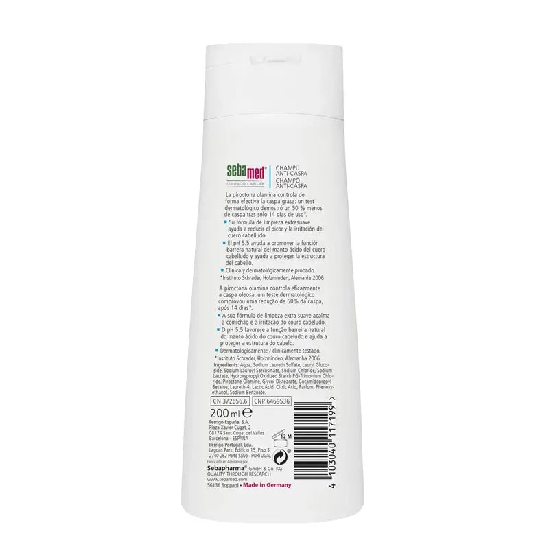 SEBAMED Champú Anticaspa 200 ml