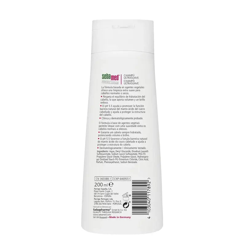 SEBAMED Champu Ultrasuave 200 ml