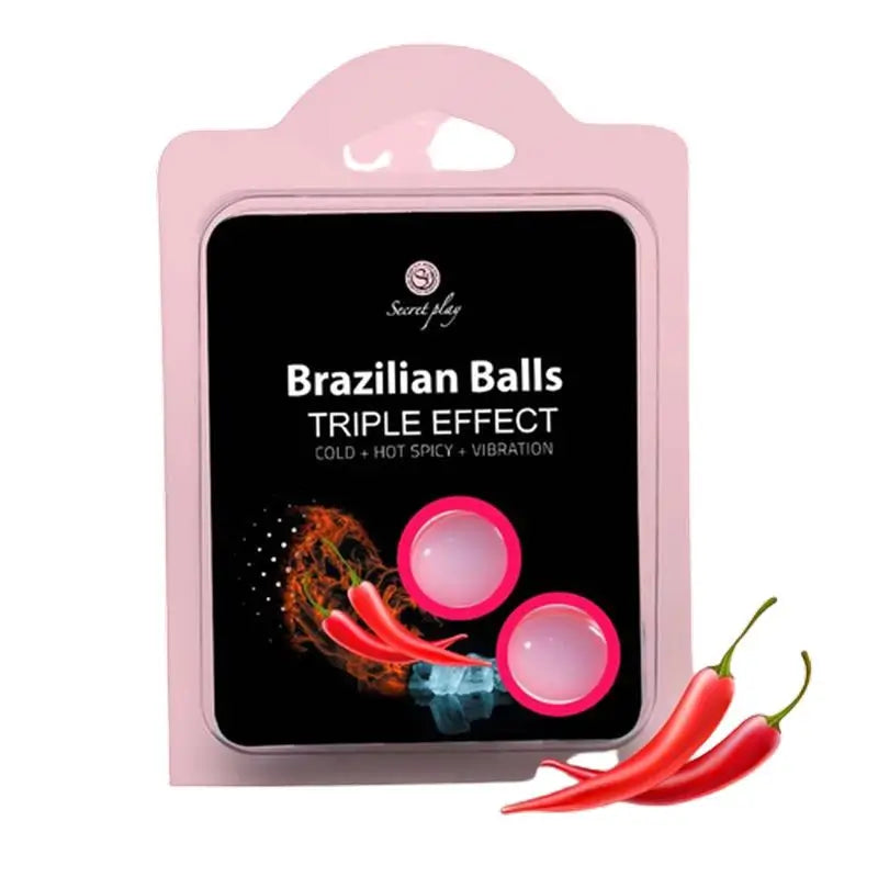 Secret Play Set 2 Brazilian Balls Triple Effect