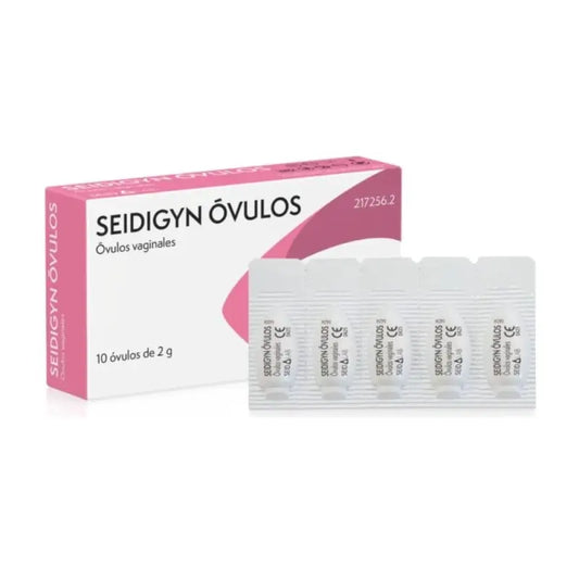 Seidigyn Ovulos Sequedad Vaginal,10 ovulos