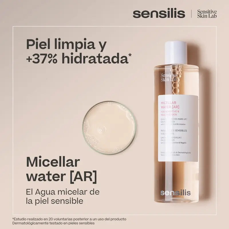 Sensilis Agua Micelar [Ar] Pieles Sensibles y Reactivas 400 ml