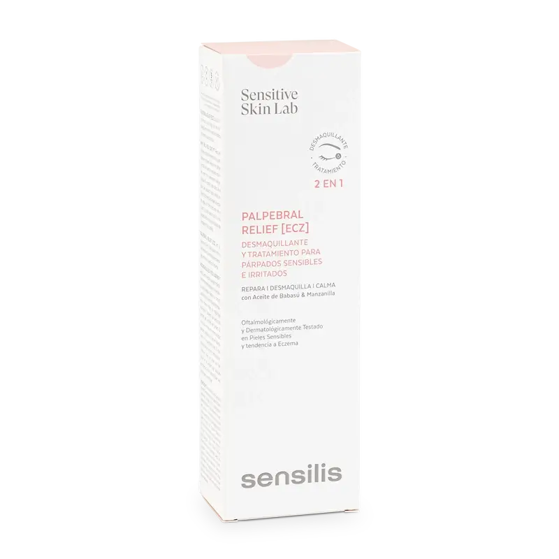 Sensilis Palpebral Relief [Ecz] 2 En 1 Tratamiento Y Desmaquillante Párpados Sensibles, 100Ml