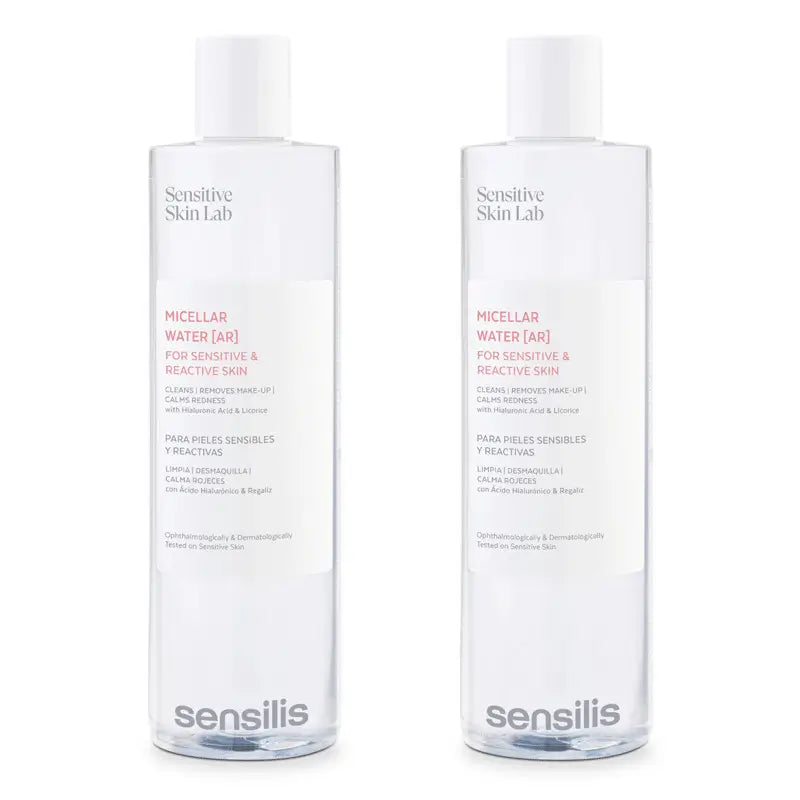 Sensilis Duplo Agua Micelar [Ar] Pieles Sensibles y Reactivas 400 ml + 400 ml