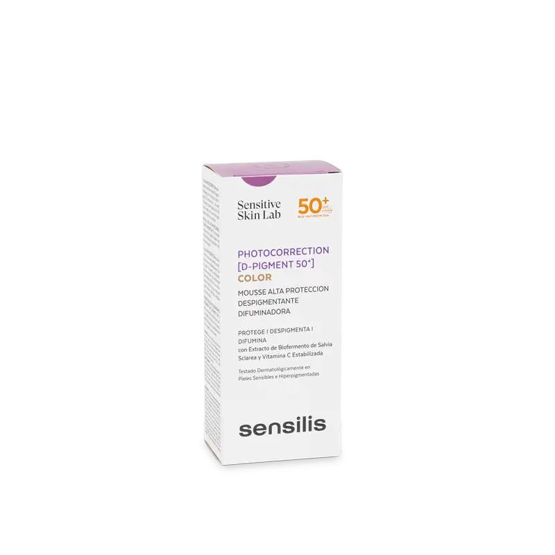 Sensilis Photocorrection [D-Pigment 50+] Color Mousse Despigmentante 40 ml