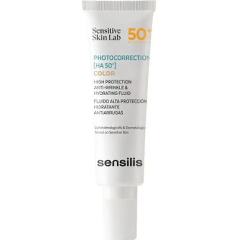 Sensilis Photocorrection [Ha 50+] Color Hidratante Y Antiarrugas 50Ml