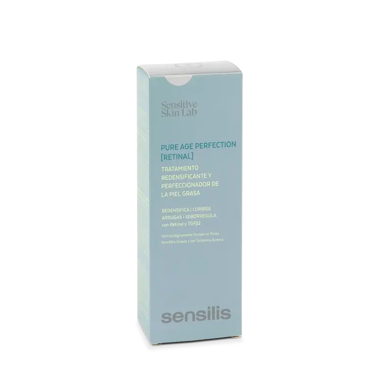 Sensilis Pure Age Perfection [Retinal] Redensifica Y Perfecciona Piel Grasa, 50 ml