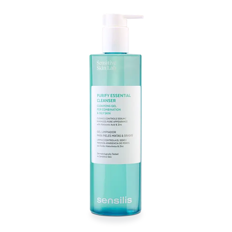 Sensilis Purify Essential Cleanser Gel Limpiador Pieles Mixtas y Grasas 400 ml