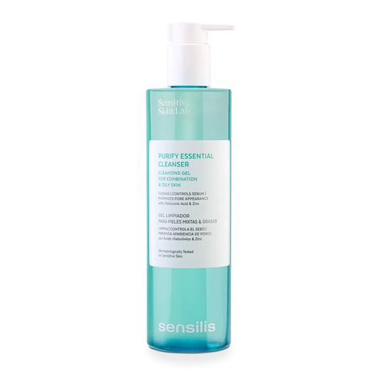 Sensilis Purify Essential Cleanser Gel Limpiador Pieles Mixtas y Grasas 400 ml