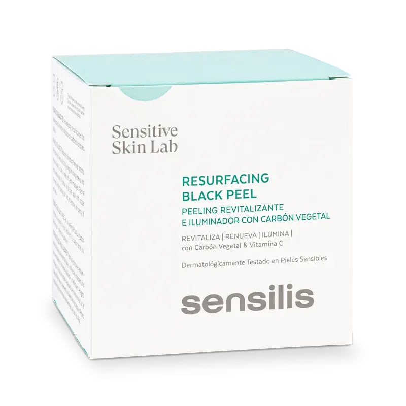 Sensilis Resurfacing Black Peel Peeling Revitalizante E Iluminador 50 ml