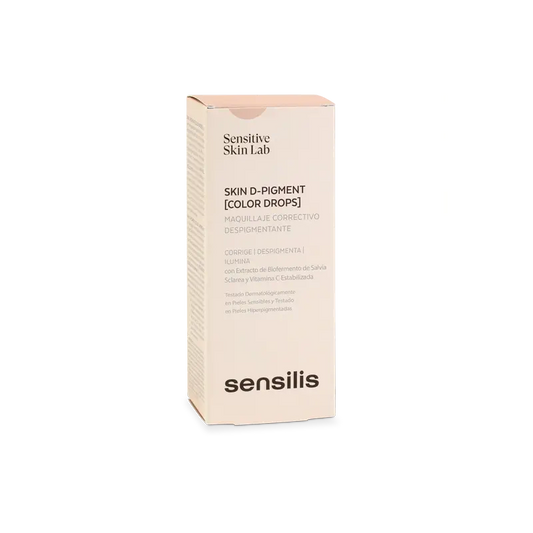 Sensilis Skin D-Pigment Maquillaje Corrector Despigmentante Tono Beige, 30 ml