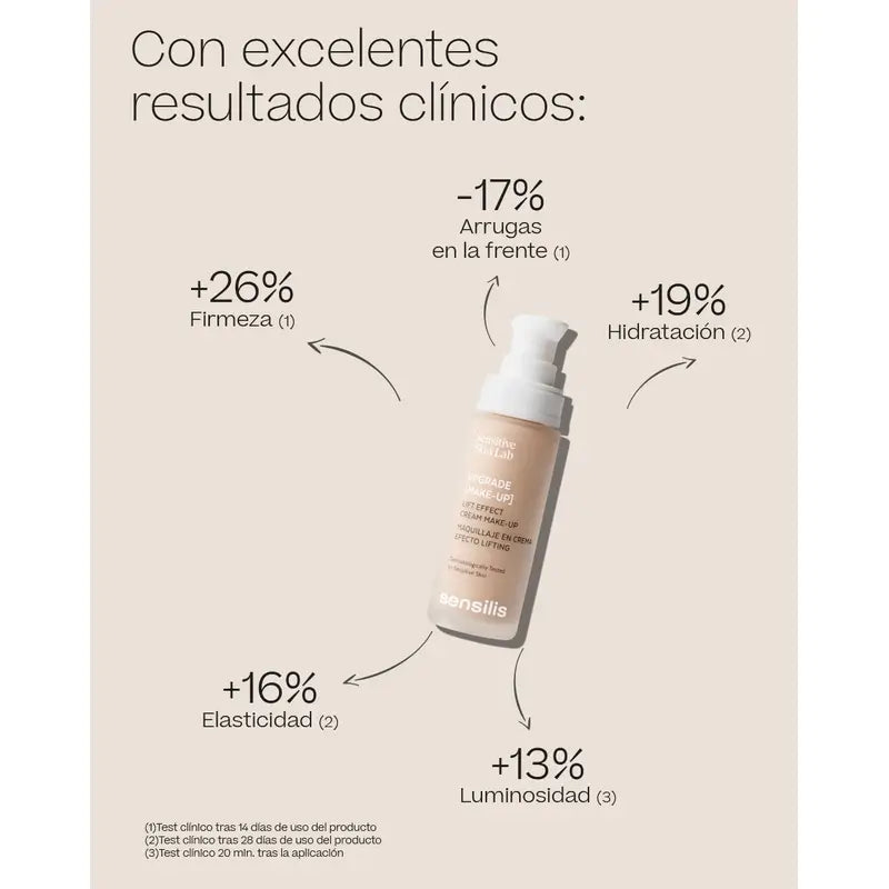 Sensilis Upgrade Make Up Maquillaje En Crema Efecto Lift 01 Beige 30 ml