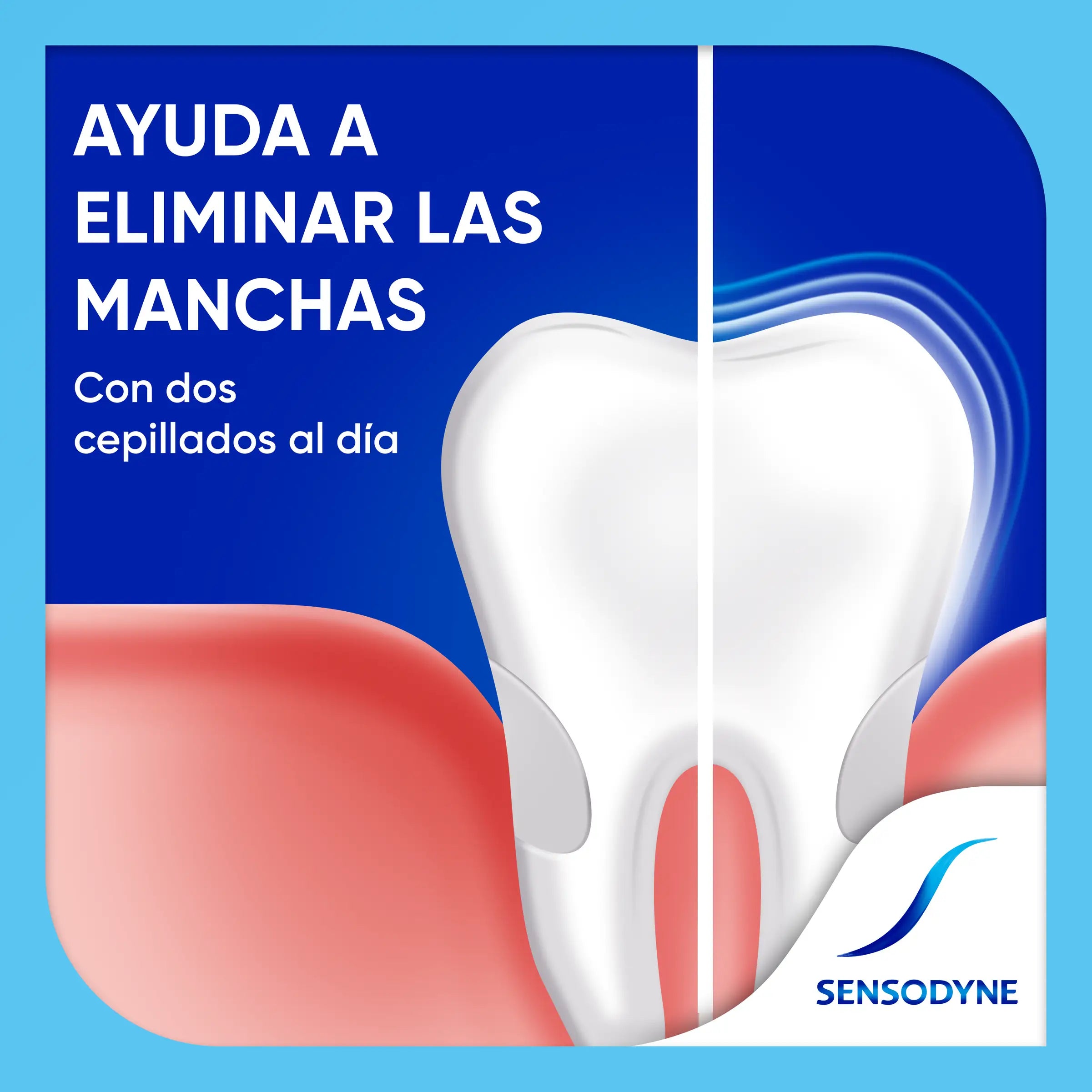 Sensodyne Pasta de dientes Blanqueante Para Dientes Sensibles , 2x75 ml