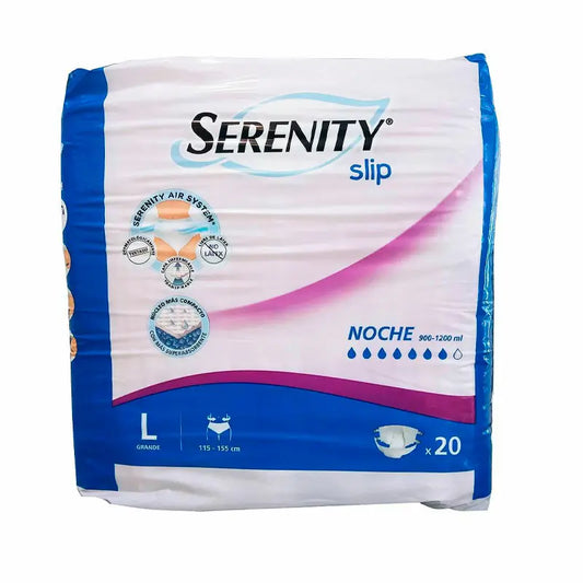 Serenity Slip T Grande Noche, 80 Unidades