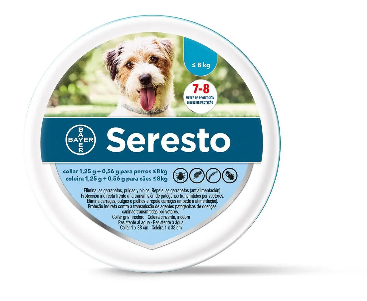 Seresto Collar Perros -8Kg Pequeño