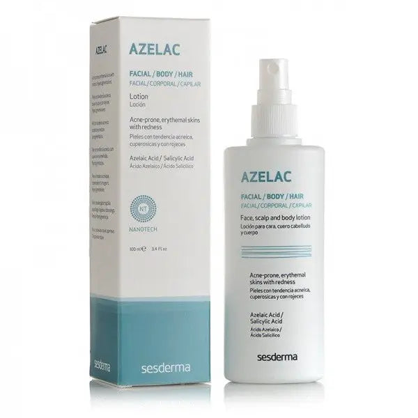 Sesderma Azelac Loción Cara, Cuerpo y Cuero Cabelludo 100 ml