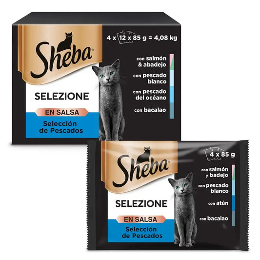 Sheba Multipack Delicatezze Pescado 4X12X85Gr