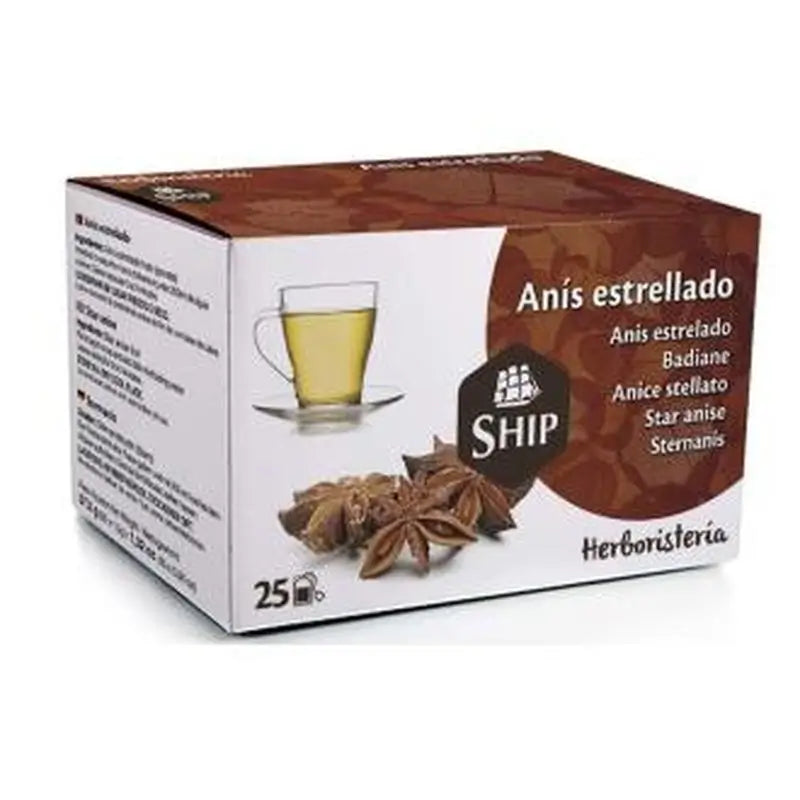 Ship Anis Estrellado Infusion 25Bolsitas 