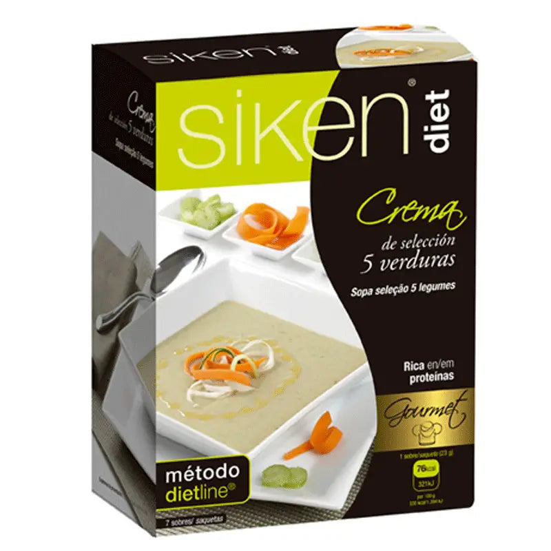 Siken Diet Crema Verduras Gourmet 7 sobres