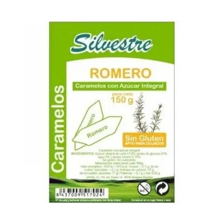 Silvestre Caramelos De Romero Azucar De Caña 150Gr.