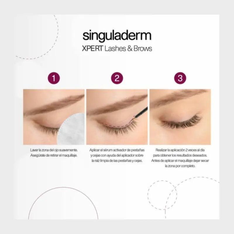 Singuladerm Xpert Lashes&Brows, 4ml