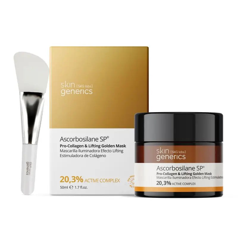 Skin Generics Procollagen & Lifting Golden Mask Ascorbosilane Sp 20,3% Active Complex, 50 ml