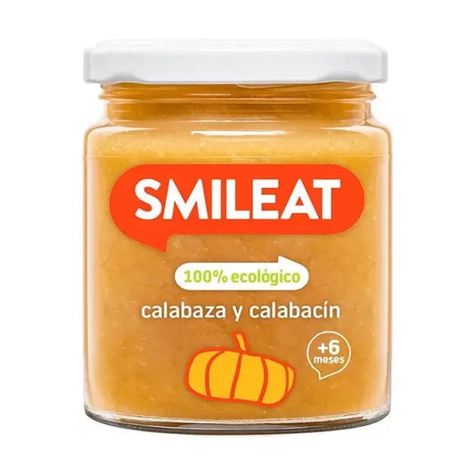 Smileat Tarrito Calabaza Y Calabacín, 6x230 Gr