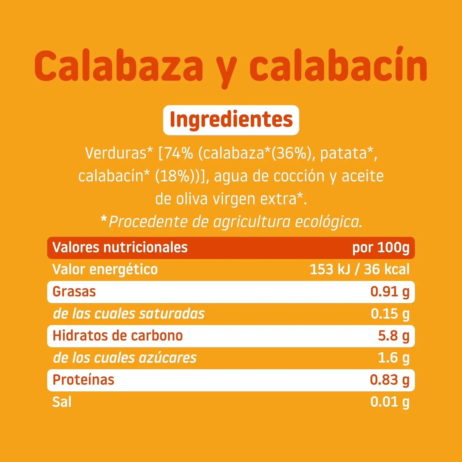 Smileat Tarrito Calabaza Y Calabacín, 6x230 Gr