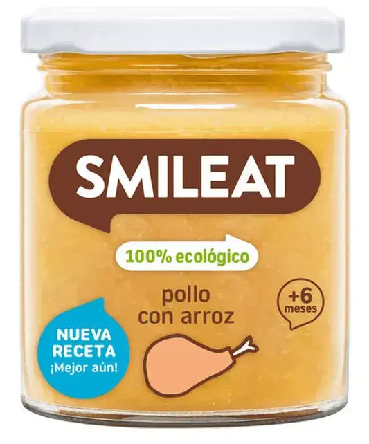 Smileat Tarrito Pollo Con Arroz, 6x230 Gr