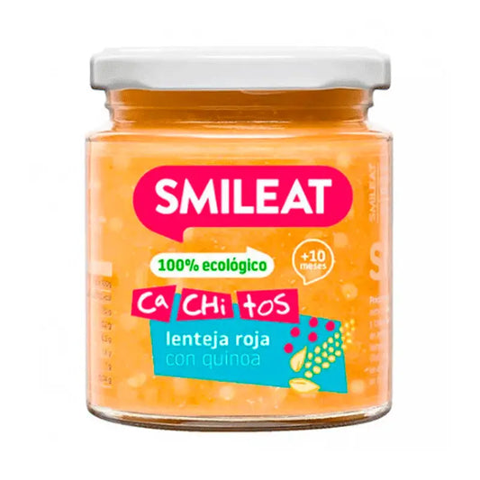 Smileat Tarrito con Cachitos de Lentejas con Quinoa Eco 230 gr