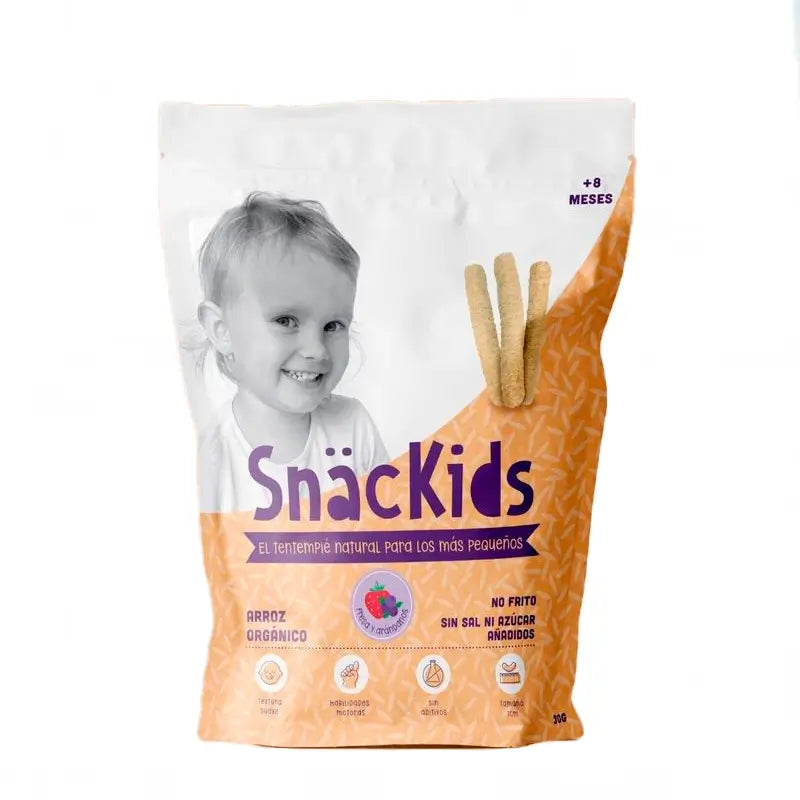 Snäckids Palitos De Fresa Y Arándanos +8 Meses , 30 gr