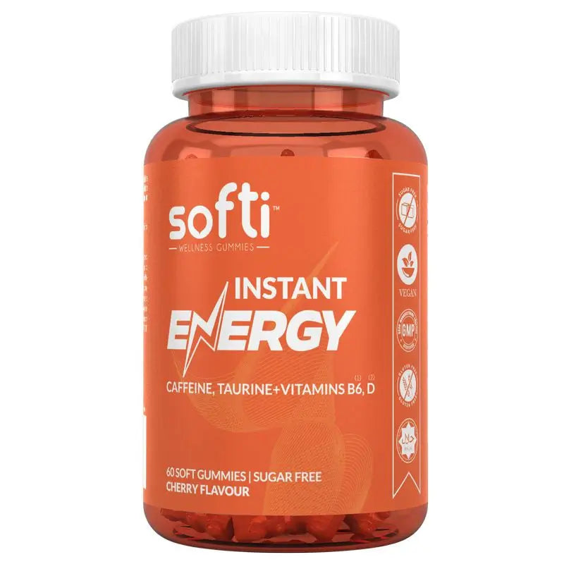 Softi Instant Energy Gummies , 60 gummies