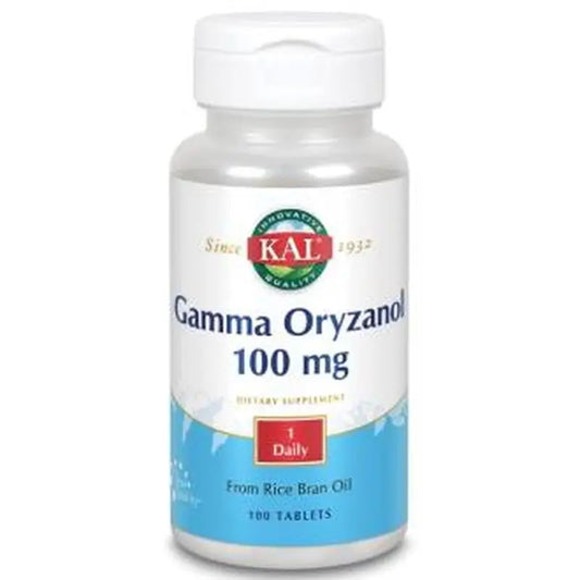 Solaray Gamma Oryzanol 100Mg. 100 Comprimidos 