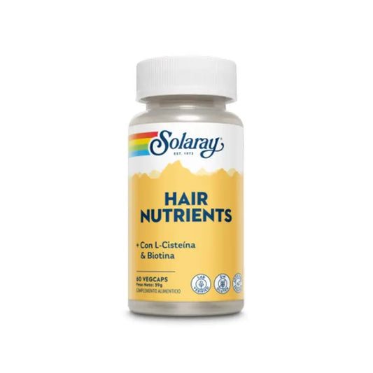 Solaray Hair Nutrients 60 Cápsulas