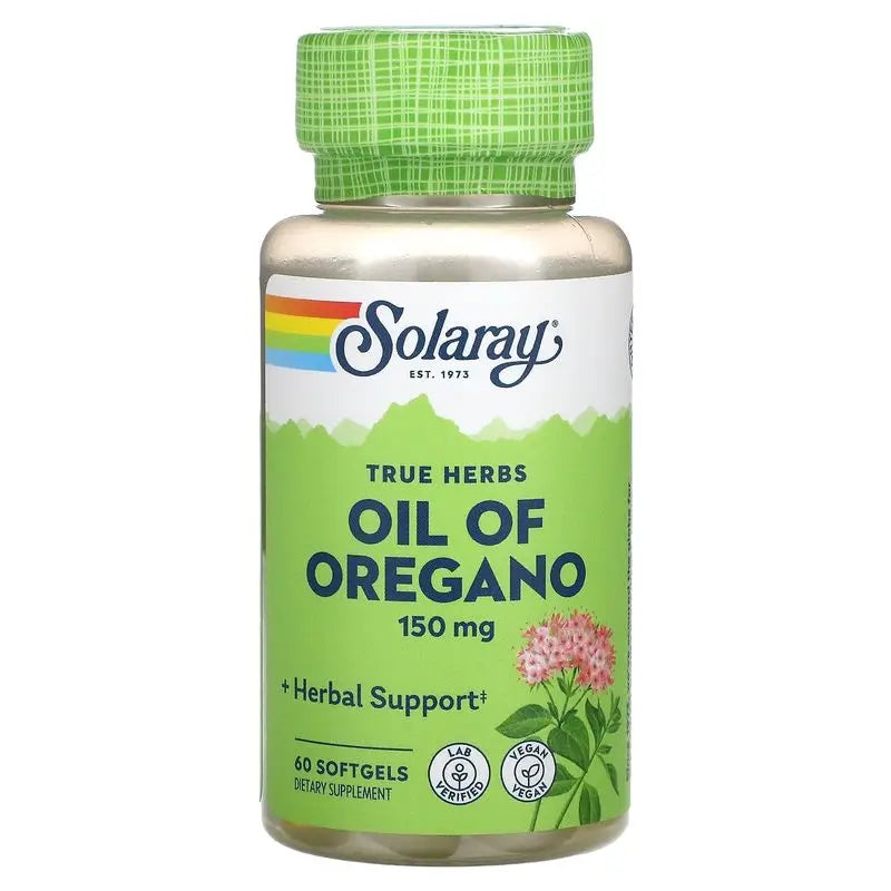 Solaray Oil Oregan 150 Mg, 60 Perlas