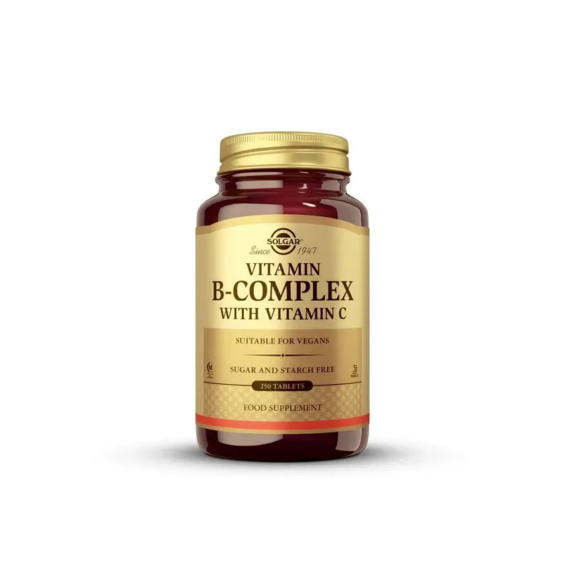 Solgar BComplex con Vitamina C, 250 Comprimidos