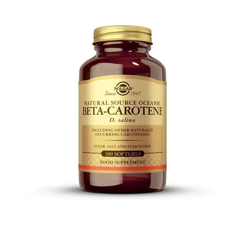 Solgar Beta Caroteno 100% Natural 7 mg  180 Perlas