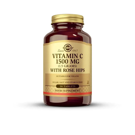 Solgar Rose Hips 1500 mg, 90 Cápsulas