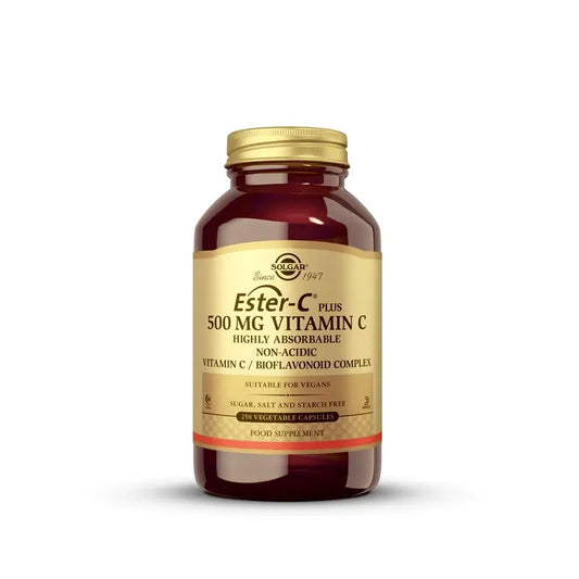 Solgar EsterC Plus 500 mg.250Cáps.Vegetales