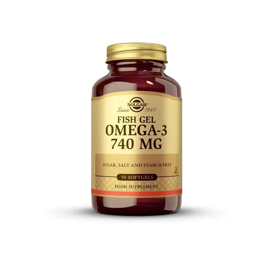 Solgar Fishgel Omega 740 mg.  50 cápsulas Blandas