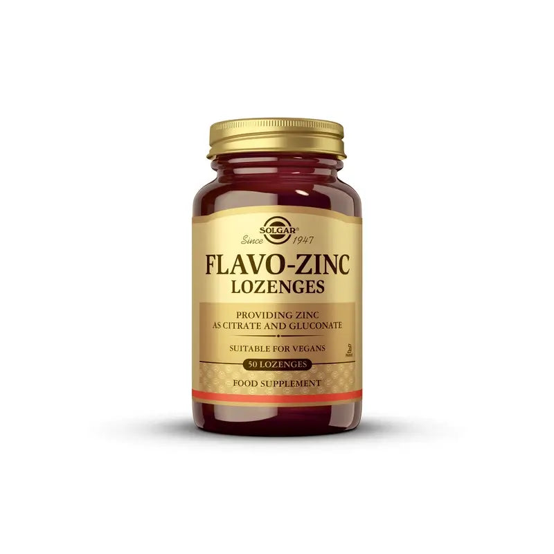 Solgar Flavo Zinc  50 comprimidos Masticables