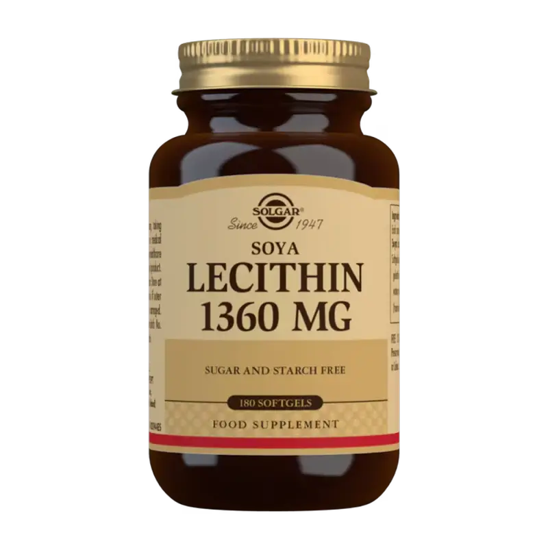 Solgar Lecitina De Soja 1360Mg , 180 perlas