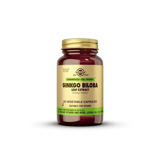 Solgar SPF Ginkgo Biloba  60 cápsulas Vegetales