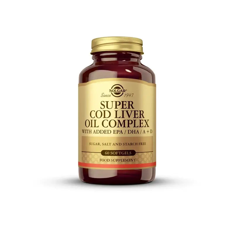 Solgar Super Cod Liver Oil Complex  60 Perlas