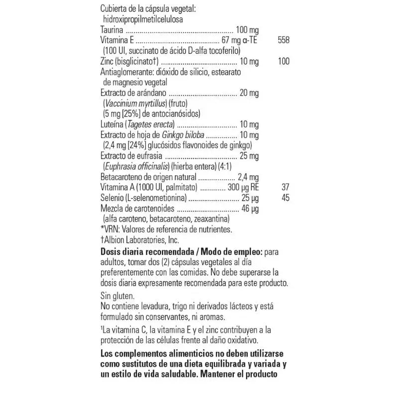 Solgar Vision Guard Plus  60 cápsulas Vegetales