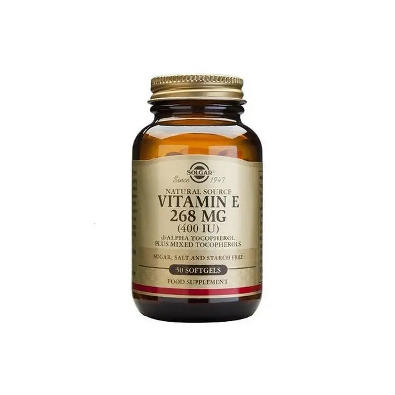 Solgar Vitamina E 400Ui 268 mg Aceite  250 Perlas