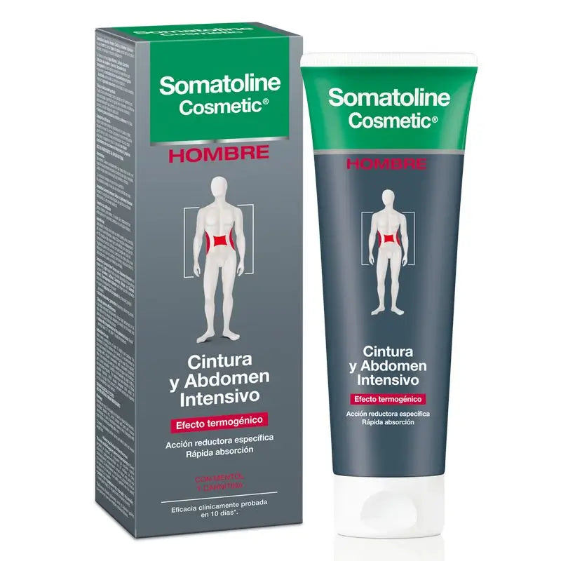 Somatoline Cosmetic Hombre Cintura y Abdomen Intensivo Noche 250 ml